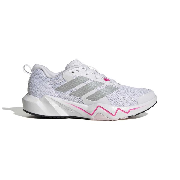 adidas Rapidmove Go Trainingsschuhe Damen - white/silver met./lucid pink