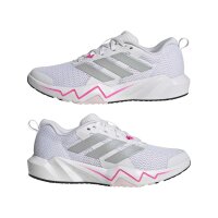 adidas Rapidmove Go Trainingsschuhe Damen - white/silver met./lucid pink