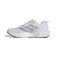 adidas Rapidmove Go Trainingsschuhe Damen - white/silver met./lucid pink