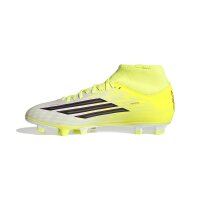 adidas F50 Club Mid Fg/Mg Fußballschuhe - team solar yellow 2/core black/lucid red