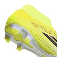 adidas F50 Club Mid Fg/Mg Fußballschuhe - team solar yellow 2/core black/lucid red
