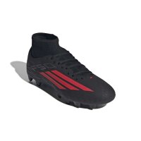 adidas F50 Club Mid Cut Firm Ground / Multi Ground Fußballschuhe - core black/lucid red/core black