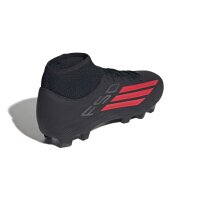 adidas F50 Club Mid Cut Firm Ground / Multi Ground Fußballschuhe - core black/lucid red/core black