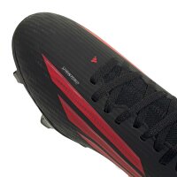 adidas F50 Club Mid Cut Firm Ground / Multi Ground Fußballschuhe - core black/lucid red/core black
