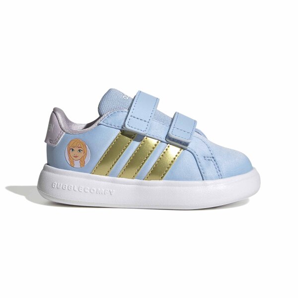 adidas Disney Frozen Grand Court 3.0 Schuhe Für Babys Und Kleinkinder Kinder - glow blue/gold met./ice lavender