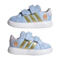 adidas Disney Frozen Grand Court 3.0 Schuhe Für Babys Und Kleinkinder Kinder - glow blue/gold met./ice lavender