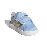 adidas Disney Frozen Grand Court 3.0 Schuhe Für Babys Und Kleinkinder Kinder - glow blue/gold met./ice lavender