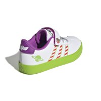 adidas Vl Court Buzz El C Sportschuhe Kinder - white/white/semi solar green
