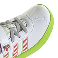 adidas Vl Court Buzz El C Sportschuhe Kinder - white/white/semi solar green