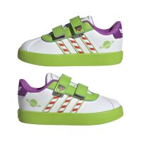 adidas Vl Court Buzz Cf I Sportschuhe Kinder - white/white/semi solar green