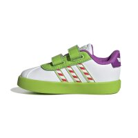 adidas Vl Court Buzz Cf I Sportschuhe Kinder - white/white/semi solar green