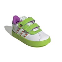 adidas Vl Court Buzz Cf I Sportschuhe Kinder - white/white/semi solar green