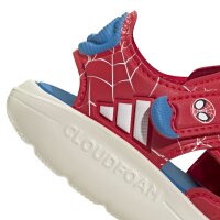 adidas Marvel Spider-Man Badesandale Für Babys Und Kleinkinder Kinder - pure ruby/white/bright blue