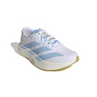 adidas Adizero Evo Sl Woven M Sportschuhe Herren - white/clear blue/matte gold