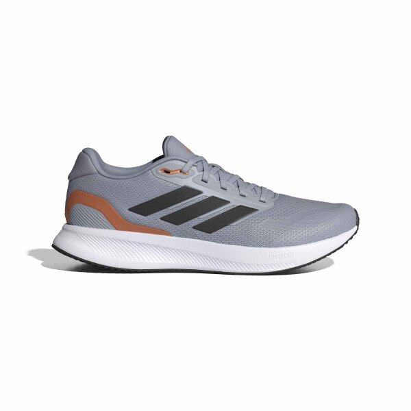 adidas Runfalcon 5 Laufschuhe Herren - halo silver/core black/dusky orange
