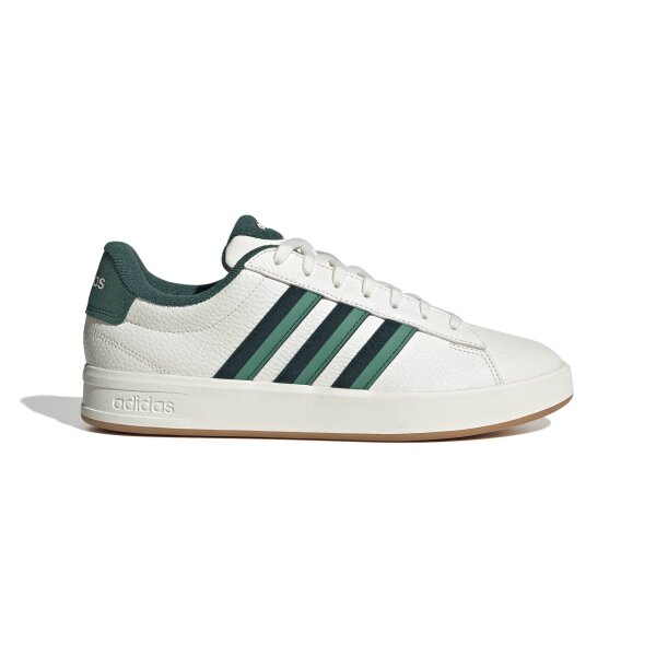 adidas Grand Court 3.0 Schuhe Herren - core white/aurora ivy/semi court green