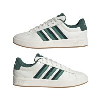 adidas Grand Court 3.0 Schuhe Herren - core white/aurora ivy/semi court green