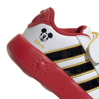 adidas X Micky Maus Grand Court Schuhe Kinder - white/core black/bold gold