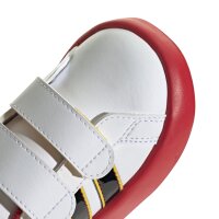 adidas X Micky Maus Grand Court Schuhe Kinder - white/core black/bold gold