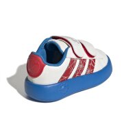 adidas X Marvel Spider-Man Grand Court Schuhe Kinder - cloud white/pure ruby/bright blue