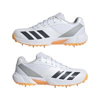 adidas 22Yds Spike Cricket-Schuhe - white/aurora onix/lucid tangerine