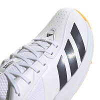 adidas 22Yds Spike Cricket-Schuhe - white/aurora onix/lucid tangerine