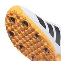adidas 22Yds Spike Cricket-Schuhe - white/aurora onix/lucid tangerine