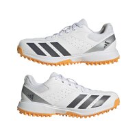 adidas Howzat Spikeless Cricket-Schuhe Herren - white/aurora onix/lucid tangerine