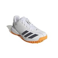 adidas Howzat Spikeless Cricket-Schuhe Herren - white/aurora onix/lucid tangerine