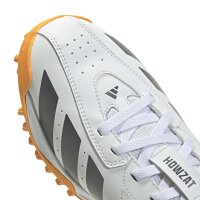 adidas Howzat Spikeless Cricket-Schuhe Herren - white/aurora onix/lucid tangerine