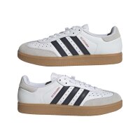 adidas Velosamba Leather Fahrradschuhe - white/dark blue/pure ruby