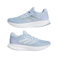 adidas Runfalcon 5 Laufschuhe Damen - clear sky/magic grey met/core black