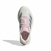 adidas Adizero Boston 13 Schuhe Damen - core white/silver met./clear pink