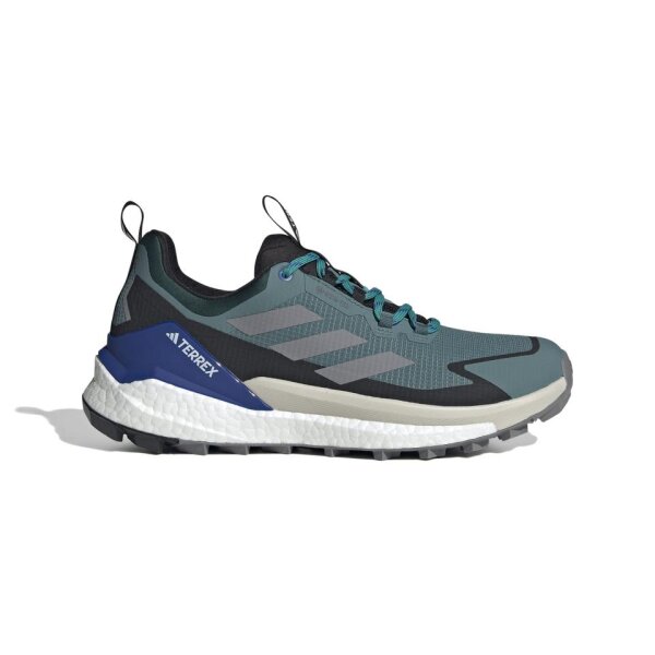 adidas Terrex Free Hiker 2.0 Low Gore-Tex Wanderschuhe Herren - preloved teal/grey three/core black