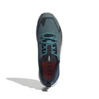 adidas Terrex Free Hiker 2.0 Low Gore-Tex Wanderschuhe Herren - preloved teal/grey three/core black