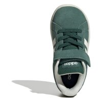 adidas Grand Court 2.0 Sneaker Kinder - collegiate green/off white/core black