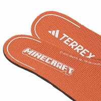 adidas Minecraft Terrex Ax4R Wanderschuhe Kinder - cardboard/white/semi impact orange