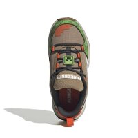 adidas Minecraft Terrex Ax4R Wanderschuhe Kinder - cardboard/white/semi impact orange