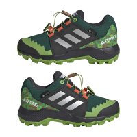 adidas Minecraft Terrex Gore-Tex Wanderschuhe Kinder - collegiate green/matte silver/semi impact orange