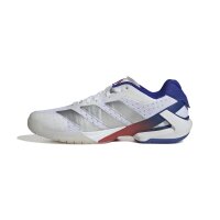 adidas Adizero Counterblast Hallenschuhe Herren - white/silver met./pure ruby