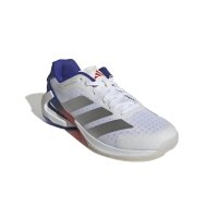 adidas Adizero Counterblast Hallenschuhe Herren - white/silver met./pure ruby