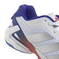adidas Adizero Counterblast Hallenschuhe Herren - white/silver met./pure ruby