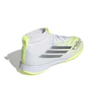 adidas F50 Sparkfusion League Tf J Fußballschuhe Kinder - white/iron met./hi-res yellow