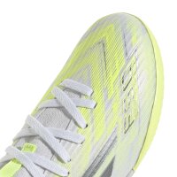 adidas F50 Sparkfusion League Tf J Fußballschuhe Kinder - white/iron met./hi-res yellow