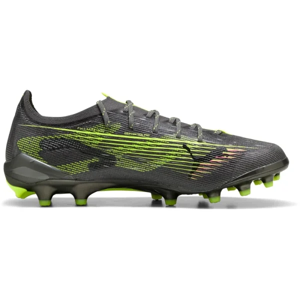 Puma Ultra 5 Ultimate AG Herren - dunkelgrau/gelb