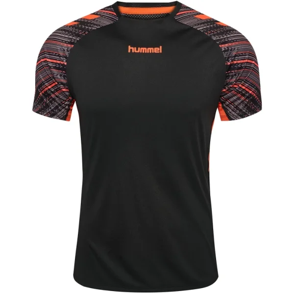 hummel HmlBlaze Pro Trainingstrikot Herren - schwarz/orange