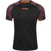hummel HmlBlaze Pro Trainingstrikot Herren - schwarz/orange
