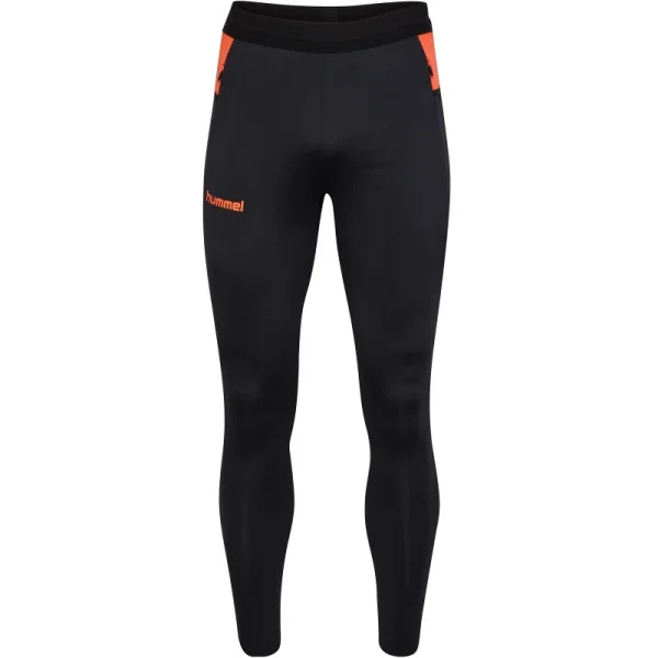 hummel HmlBlaze Pro Trainingshose Herren - schwarz/orange