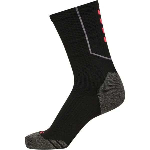 hummel HmlBlaze Pro Trainingssocken - schwarz/orange