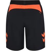 hummel HmlBlaze Pro Trainingsshorts Herren - schwarz/orange